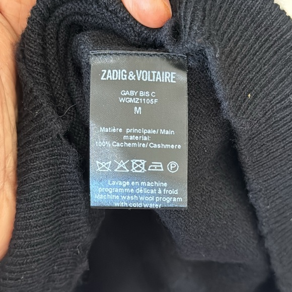 ZADIG & VOLTAIRE 100% Cashmere sweater - Picture 8 of 9